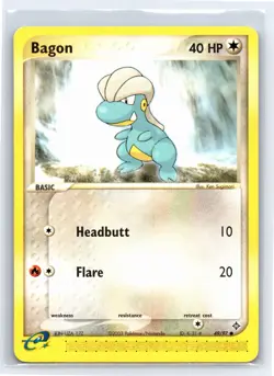 2003 Pokemon TCG EX Dragon Bagon - 49/97 - LP - Image 1