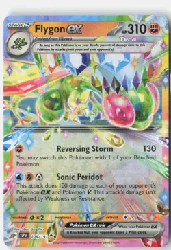 Flygon ex 106/191 Double Rare Surging Sparks Pokemon Near Mint - Image 1
