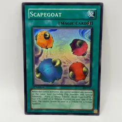 Scapegoat SDJ-041 Super Rare 1st Edition Yugioh TCG - LP/MP - Image 1