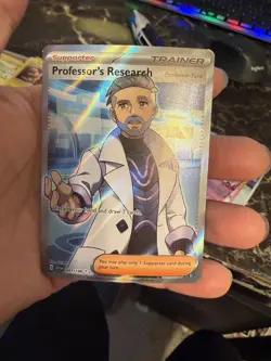Pokemon TCG Professor's Research Full Art Holo Ultra Rare NM/Mint Condition - Image 1