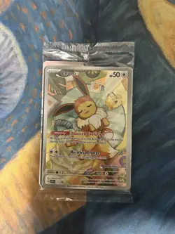 Pokemon TCG - Eevee SVP 173 Pokemon Center Exclusive PC ETB Promo Sealed - Image 1
