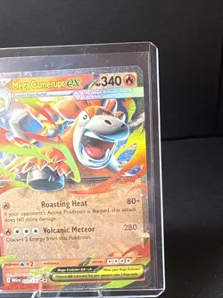 MEGA CAMERUPT ex 022/132 Double Rare Mega Evolution Pokemon TCG Fire NM/MINT ✨🌋 - Image 3