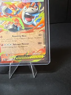 MEGA CAMERUPT ex 022/132 Double Rare Mega Evolution Pokemon TCG Fire NM/MINT ✨🌋 - Image 4