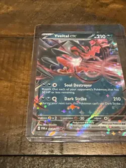 Yveltal ex 53/88 Double Rare Pokemon Perfect Order ME03 NM - Image 2