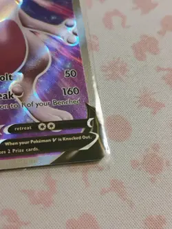 Pokemon Go TCG 2022 Black Star Promo Full Art Holo Mewtwo v SWSH229 - Image 5