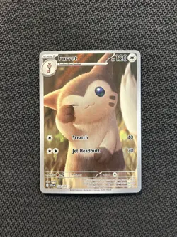 Pokemon TCG Furret 168/159! NM Condition! See Description! - Image 1