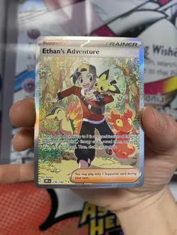 Pokemon TCG Ethans Adventure Destined Rivals Mint 236/182 - Perfect For Grading - Image 1