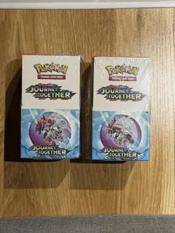 Pokemon TCG: S&V Journey Together Half Booster Box (18 Packs) x 2 New & Sealed - Image 1