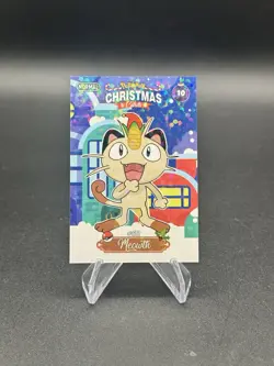 Pokemon Meowth Holo 2024 DKV Collectoons Christmas Set #10 Peru US Seller - Image 1