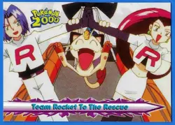 2000 Topps Pokemon Movie Animation Edition Team Rocket To The Rescue #50 - Image 3