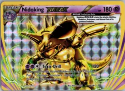 Nidoking BREAK 46/108 XY - Evolutions Pokemon TCG Rare BREAK NM - Image 1