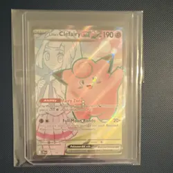 Pokemon Lillie's Clefairy ex SV09 Ultra Rare Full Art Holo Eng 173/159 - Image 1