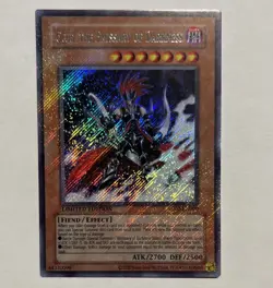 Yugioh Gorz the Emissary of Darkness Secret Rare Limited 2025 RP02-EN000 LP - Image 1
