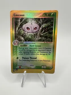 Cascoon 26/109 EX Ruby and Sapphire Reverse Holo Uncommon Pokemon TCG MP - Image 1