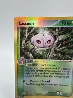 Cascoon 26/109 EX Ruby and Sapphire Reverse Holo Uncommon Pokemon TCG MP - Image 2