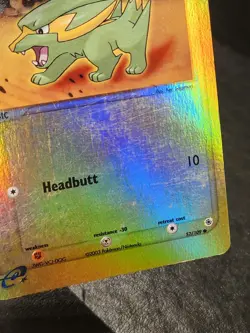 Pokemon TCG EX Ruby & Sapphire 52/109 ELECTRIKE Reverse Holo Common Vintage - Image 3