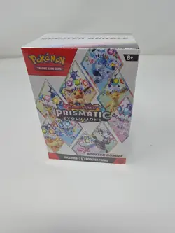 Pokemon TCG Scarlet & Violet Prismatic Evolutions Booster Bundle Box Sealed New - Image 1