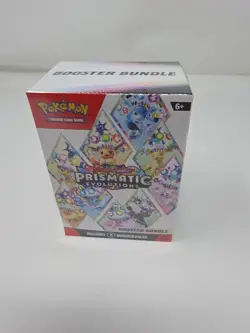 Pokemon TCG Scarlet & Violet Prismatic Evolutions Booster Bundle Box Sealed New - Image 1