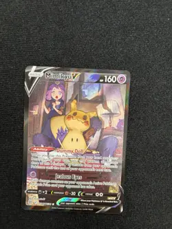 Pokemon Mimikyu V Full Art Ultra Rare Holo Swsh09 TG16/30 Trainer Gallery 160 HP - Image 1