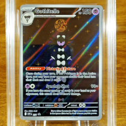 Pokemon Scarlet & Violet Black Star Promo Gothitelle 211 AGS Mint+ 9.5 Holo 2025 - Image 2
