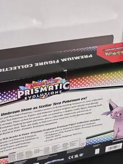 Pokemon Prismatic Evolutions Premium Figure Collection*Small Ding On Box* Umbreo - Image 2