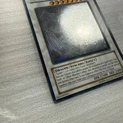 Yugioh Stardust Dragon TDGS-EN040 Ghost Rare NM - Image 2