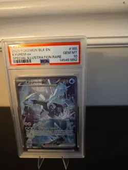 KYUREM 2025 POKEMON BLK EN-BLACK BOLT SPECIAL ILLUSTRATION RARE #165 TCG PSA 10 - Image 3