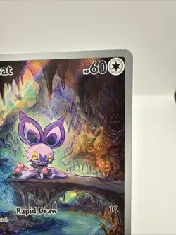Pokemon Noibat 169/159 Sv09: Journey Together Illustration Rare Pack Fresh - Image 3