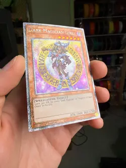 YUGIOH • DARK MAGICIAN GIRL • PLATINUM SECRET RARE • RA03-EN123 • 1st ED • NM - Image 2