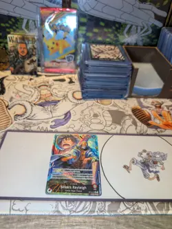 Silvers Rayleigh OP12-001 Alt Art Leader One Piece TCG Legacy Master NM/M ENG - Image 3