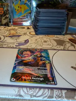 Silvers Rayleigh OP12-001 Alt Art Leader One Piece TCG Legacy Master NM/M ENG - Image 4