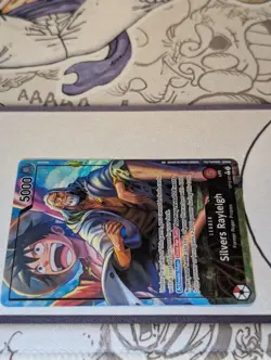 Silvers Rayleigh OP12-001 Alt Art Leader One Piece TCG Legacy Master NM/M ENG - Image 5