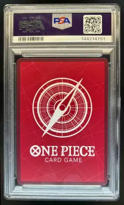 2025 One Piece EB02 Carrot Special Alternate Art Gold Leader #OP08-021 PSA 10 - Image 2