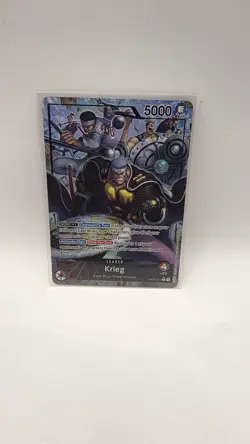 One Piece Kreig op15-001 Alternate Art Leader NM English - Image 1