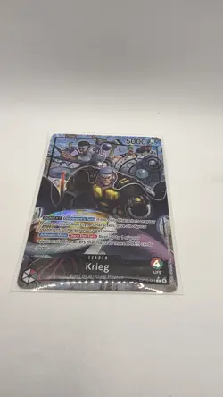 One Piece Kreig op15-001 Alternate Art Leader NM English - Image 2