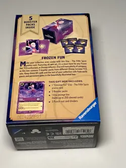 Ravensburger Disney Lorcana TCG: Elsa Gift Box & Mixed Lot Of 4 Booster Packs - Image 4
