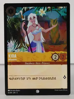 Kida - Atlantean - Foil - Into the Inklands - LORCANA - 6/204 - U Pick - Image 3