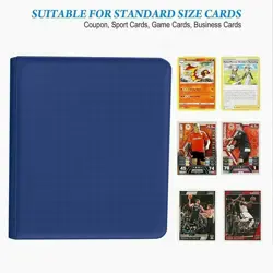 12 Pocket 720 Pockets Trading Card Binder, Ringless Side Loading Card Holder Alb - Image 4
