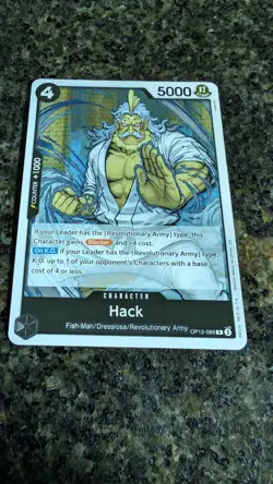 OP12-089 Hack : Rare English One Piece TCG Card : OP12: Legacy of the Master - Image 1
