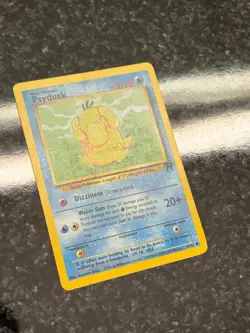 Psyduck 65/82 Team Rocket Regular Common MP Vintage Pokemon Card 2000 - Image 2