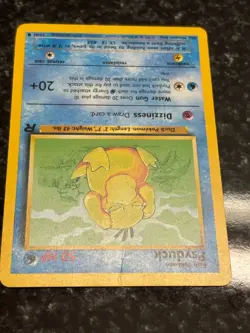 Psyduck 65/82 Team Rocket Regular Common MP Vintage Pokemon Card 2000 - Image 4