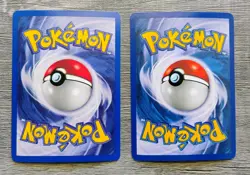 Misty’s Seadra 9/132 Gym Heroes Pokemon Holo 2 Card Lot Rare & Prerelease Stamp - Image 3