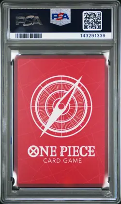 2025 ONE PIECE PROMOS PSA MAGAZINE EXCLUSIVE #001 SHANKS PSA 10 - Image 2