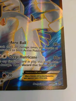 Lugia EX (94 Full Art) 94/98 XY - Ancient Origins Holo Pokemon Card LP - NM RARE - Image 4