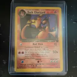 Dark Charizard 21/82 Team Rocket Rare Regular Pokemon TCG Card Wizards English - Image 1
