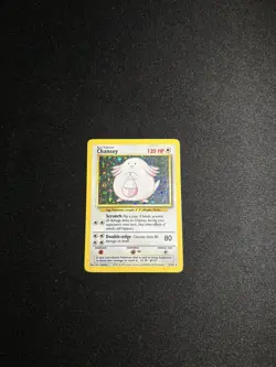Chansey 3/102 - Holo Rare - 1999 WotC English Base Set Pokemon Card - Image 5