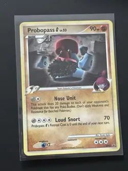 Probopass G DP43 M/NM -Rare Holo Pokemon Card- Black Star Promo *SWIRL* (i) - Image 1