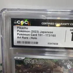 Pikachu 173/165 Sv2a: Pokemon Card 151 Holo (Japanese) - Image 3