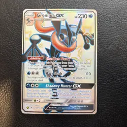 Greninja GX SV56/SV94 Hidden Fates Shiny Vault Holo Card NM - Image 1