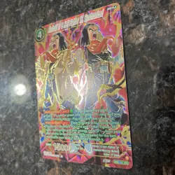 Android 17 & Hell Fighter 17 Synchronized SPR Foil Dragon Ball Super Card | NM - Image 2